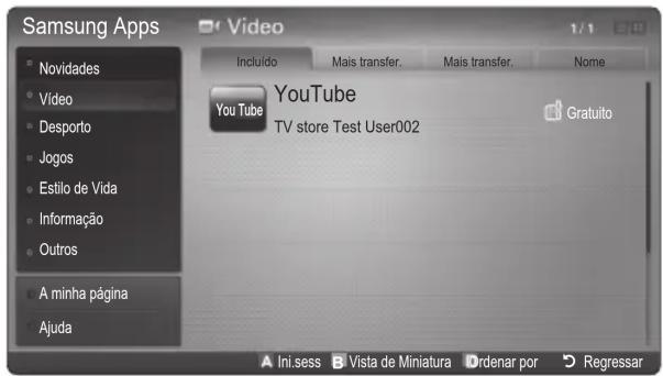 SAMSUNG UE32C8000XW - Samsung Apps - 1