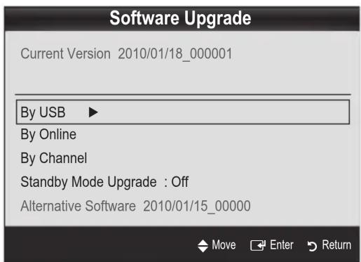 SAMSUNG UE32C8000XW - Software Upgrade - 1