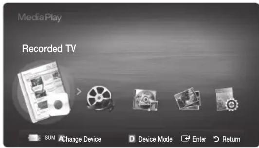 SAMSUNG UE32C8000XW - Media Play - 2