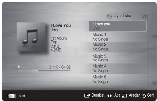 SAMSUNG UE32C8000XW - Muzik Calma - 1