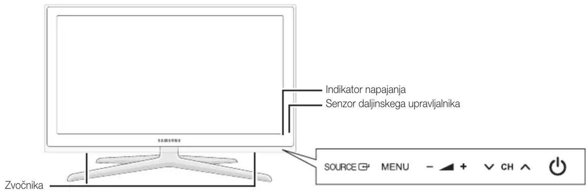 SAMSUNG UE32C8000XW - Ogled nadzorne plosce - 1