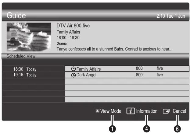 SAMSUNG UE32C8000XW - Using Channel View - 2