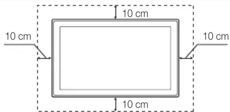 SAMSUNG UE32C8000XW - Instalacao com uma base. Instalacao com um suporte de montagem na parede. - 2