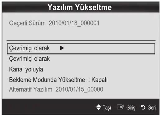 SAMSUNG UE32C8000XW - Yazilim Yükseltme - 1