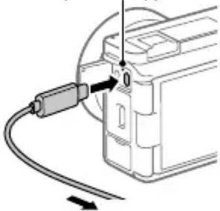 SONY ZVE1L - De accu opladen - 1