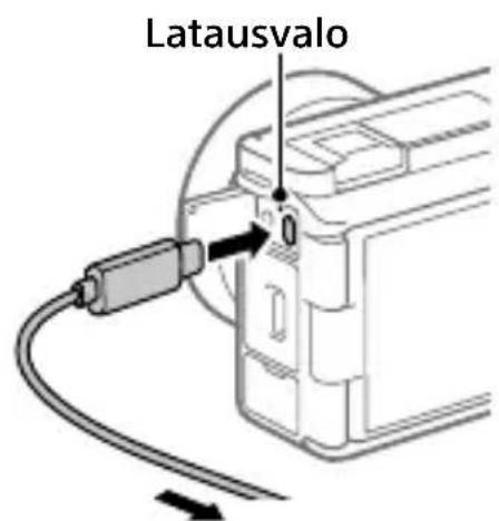 SONY ZVE1L - Akun lataaminen - 1