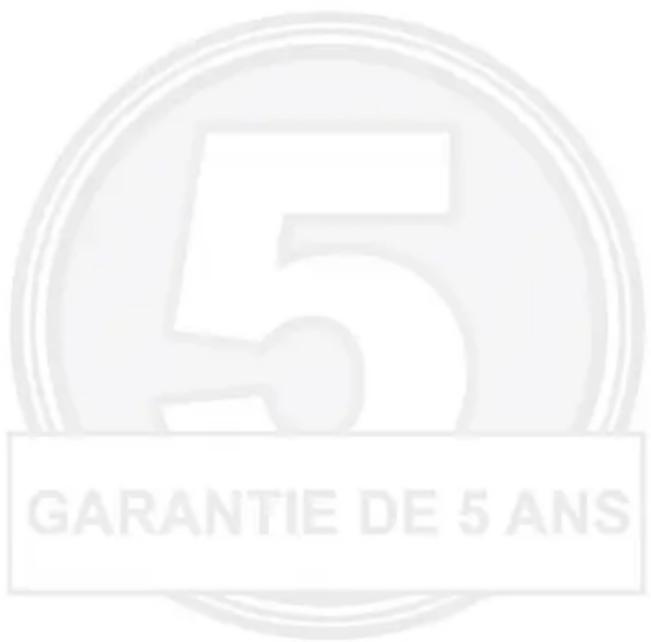 RIKON 80808 - Garantie Restreinte - 5 ANS - 1