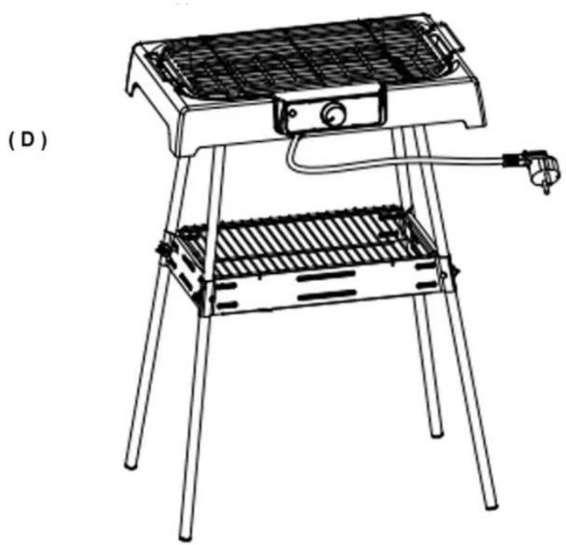 TECHWOOD TBQ816 - ASSEMBLAGE DU SUPPORT - 7