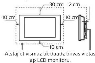 SONY INZONE M3 - Uzstadits pie sienas - 1