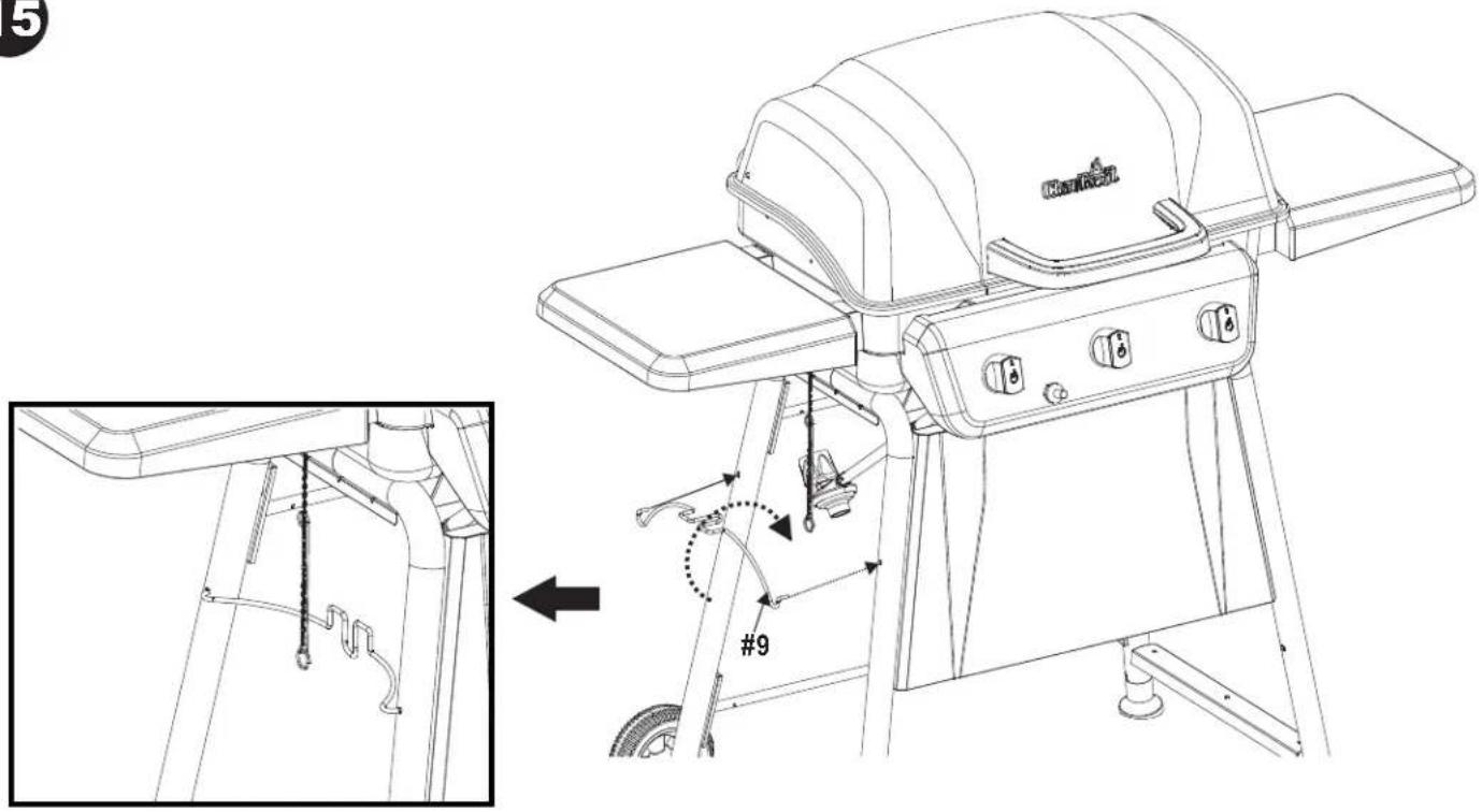 CHAR BROIL 463773717 - ASSEMBLY/ ASSEMBLAGE/ ARMADO - 6