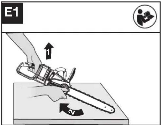 KRESS KG346 - SPÄEND SAVEKÄEDEN (Se Fig. E1, E2) - 1