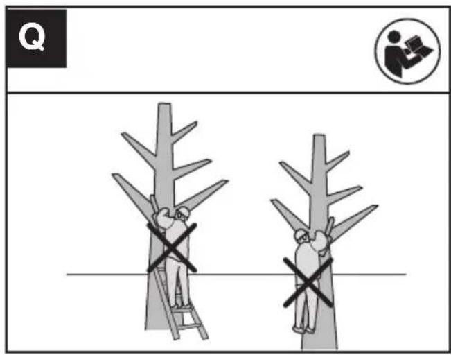 KRESS KG346 - Sichere Benutzung der Säge - 3
