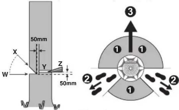 KRESS KG346 - Executer une coupe d'abattage - 1