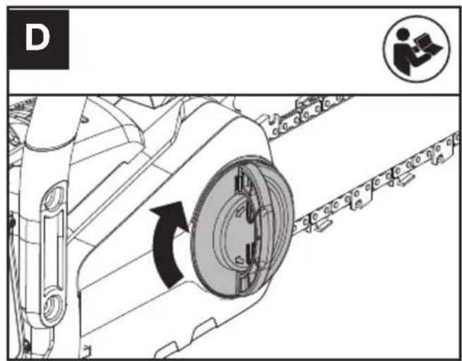 KRESS KG346 - CHAIN AND GUIDE BAR ASSEMBLY - 7