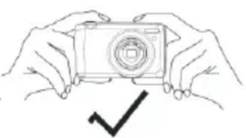 AGFA DC8200 - So halten Sie die Kamera beim Aufnehmen richtig - 3