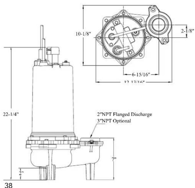 Ashland SW50 - Bombas de Agua Residual   Modelos: SWH/SWHD Serie   Funcionamento - 1