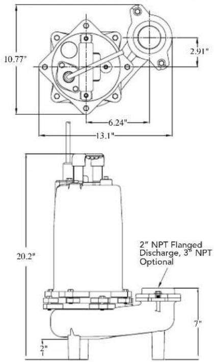 Ashland SW50 - Bombas de Agua Residual Modelos: SWH/SWHD Serie Especificaciones - 1