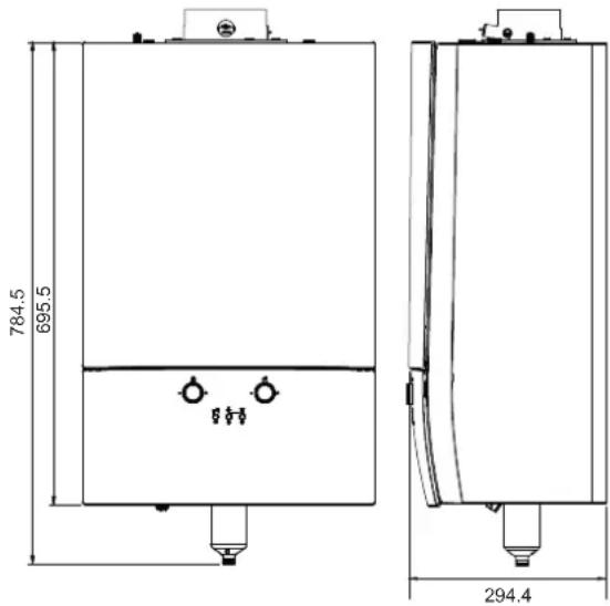 DAIKIN D2HND012 - Dimensions - 2