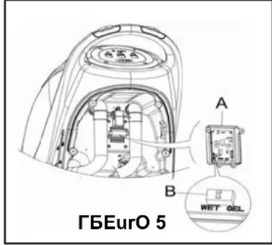 Viper AS510B - INSTALLATION DES BATTERIES ET RÉGLAGE DU TYPE DE BATTERIE (À LIQUIDE OU GEL/AGM) - 1
