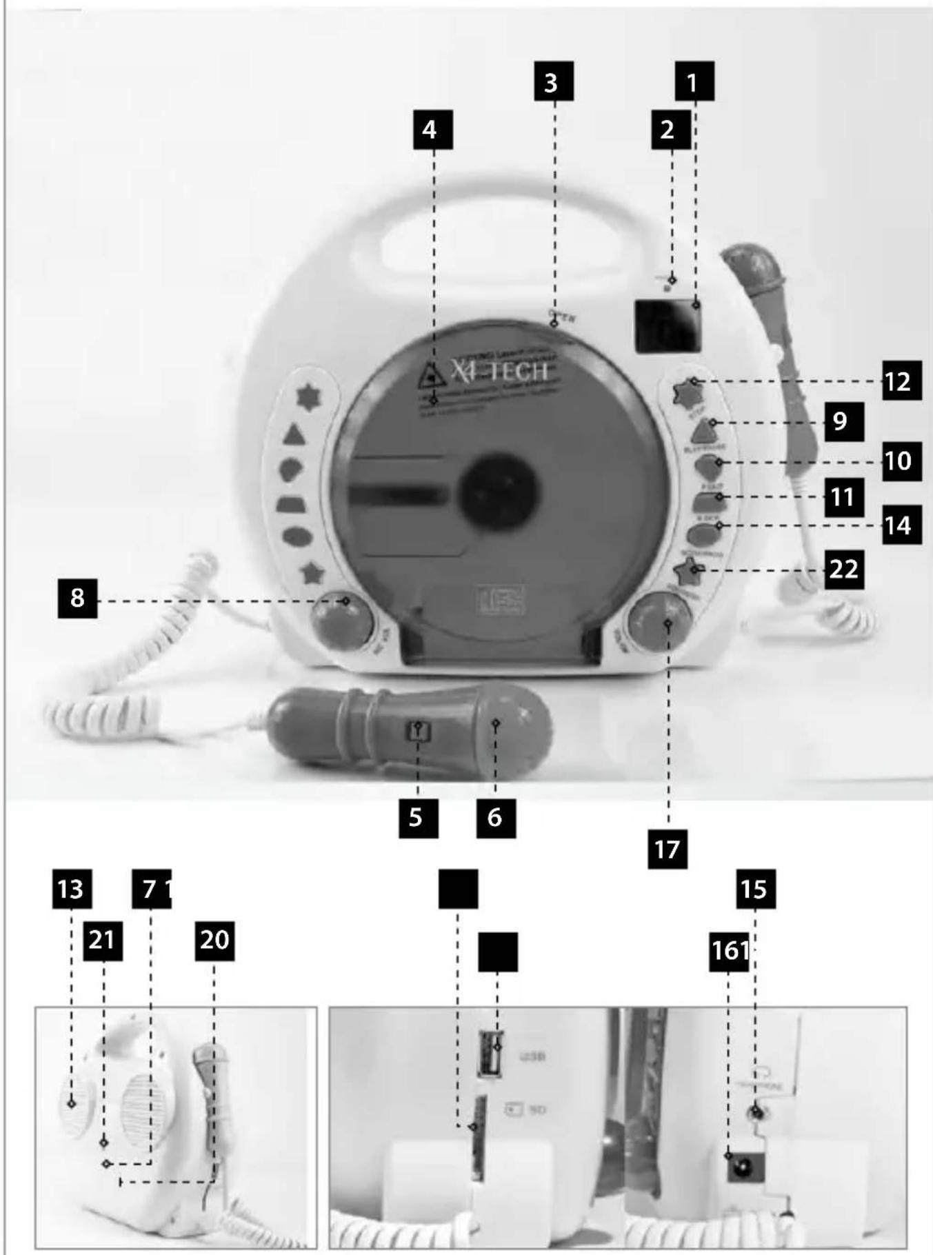 X4 Tech Bobby Joey MP3 - Référence technique - 2