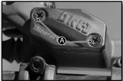 Sherco TY 125 (2024) - Contrôler et faire l'appoint de liquide de frein avant - 1