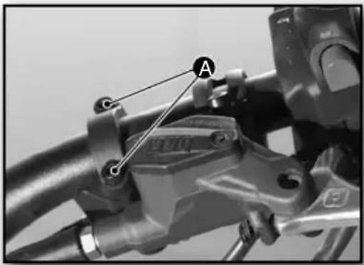 Sherco TY 125 (2024) - Position of the front brake lever - 1