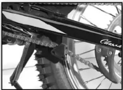 Sherco TY 125 (2024) - Condition of the chain tensioner - 1