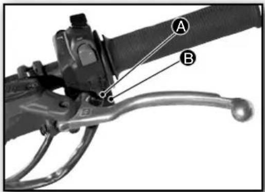 Sherco TY 125 (2024) - Adjusting the tension of the clutch cable - 1