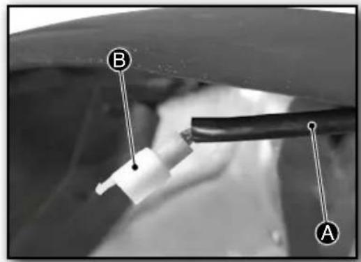 Sherco TY 125 (2024) - Cambio del piloto del freno - 2