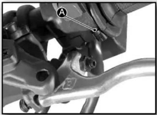 Sherco TY 125 (2024) - Position du levier d'embrayage - 1