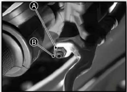 Sherco TY 125 (2024) - Ajustar la presión de actionamento del freno delantero - 1