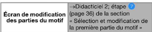 BROTHER SDX2250D - Fonctions disponibles dans l'écran suivant - 1