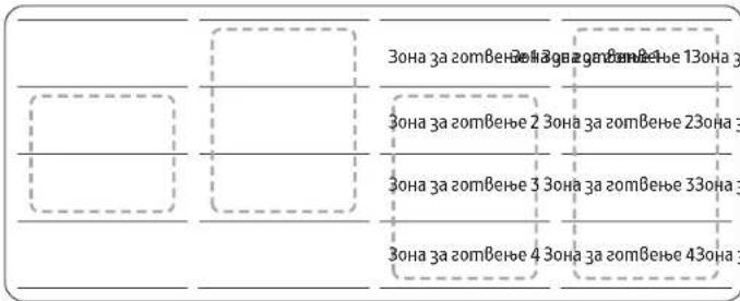 SAMSUNG NZ85C6057KK - Flex зона плус (Само за могелите што се применувает со Flex зона плус) - 2