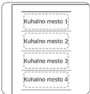SAMSUNG NZ85C6057KK - Prilagodljivo mesto Plus (samo za modele s prilagodljivim mestom plus) - 1