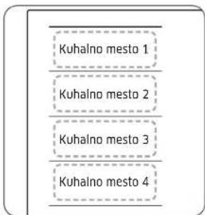 SAMSUNG NZ85C6057KK - Prilagodljivo mesto Plus (samo za modele s prilagodljivim mestom plus) - 1