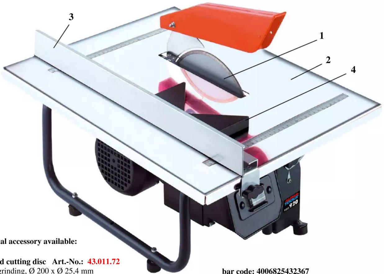 Alpha Tools FSG 920 - Features: - 1