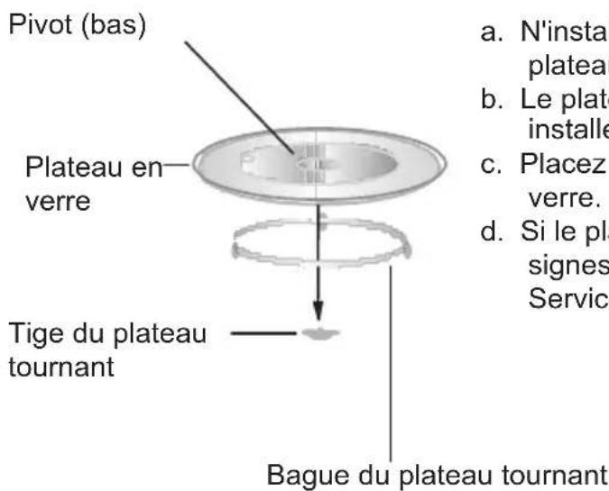 FRANKE FSL 20 MW XS - Installation du plateau tournant - 1