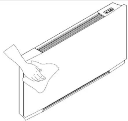 DAIKIN FWXV20ABTV3R - Reinigung des Geräteäußeren - 1