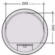 HAGER SL200559609016 - Dimension en mm - 6
