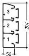 HAGER SL200559609016 - Capacités de câblage - 136