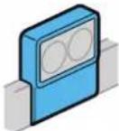 HAGER SL200559609016 - appareillage en saillie et moulures - 13