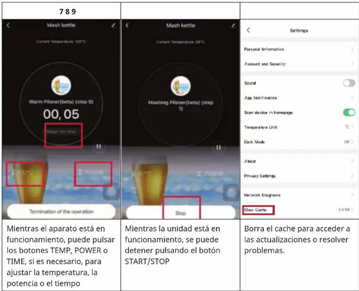 Klarstein Brauheld Smart 35 - Modo de más pasos - 5