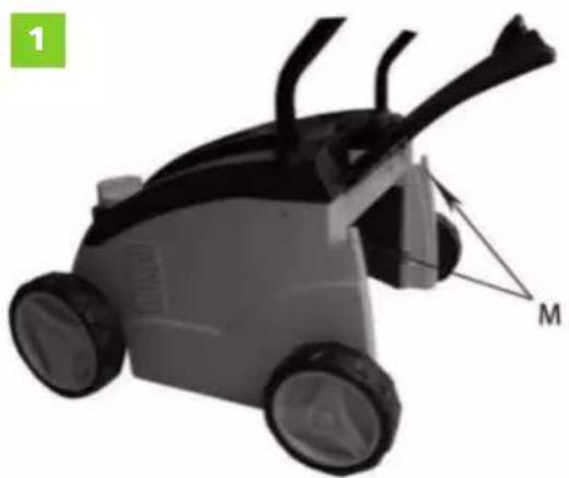Greencut GSC1700C - INSTALLATION OF THE COLLECTION BASKET - 1