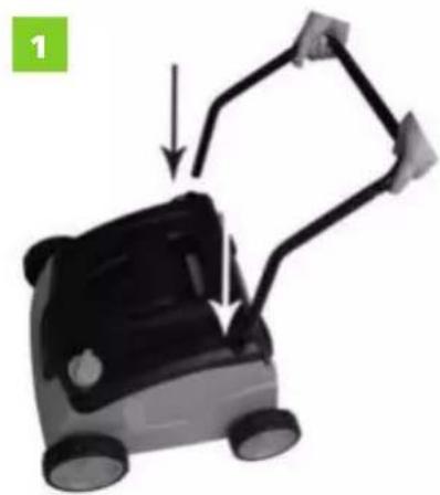 Greencut GSC1700C - ASSEMBLAGE DE GUIDONS - 1