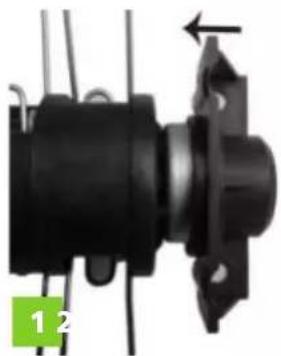 Greencut GSC1700C - Per sostituire il rullo: - 1