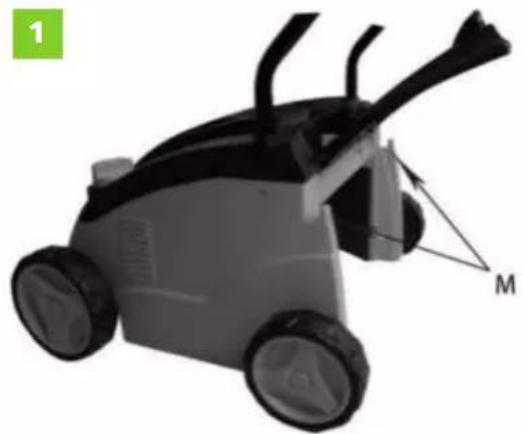 Greencut GSC1700C - INSTALLATION DES SAMMELKORBES - 1