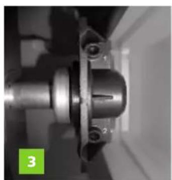 Greencut GSC1700C - Per sostituire il rullo: - 3