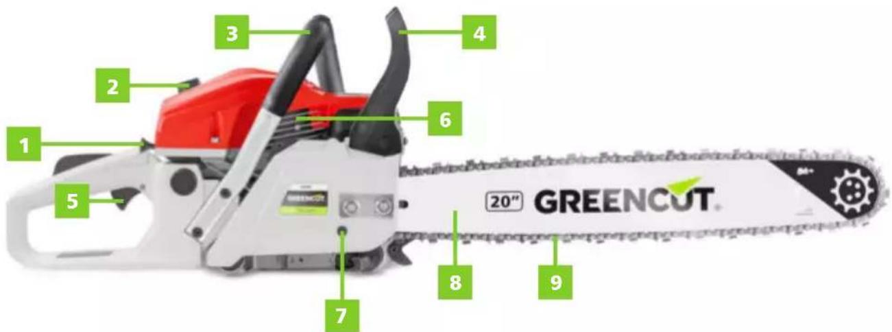 Greencut GS650X - DETAILED DESCRIPTION OF THE PRODUCT - 1