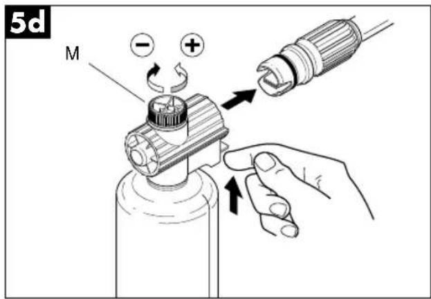 EINHELL HT 2020 F - Montez la poignée comme suit: fig 4 - 4
