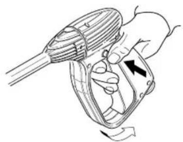 EINHELL HT 2020 F - Punho - montagem: Fig. 4 - 2